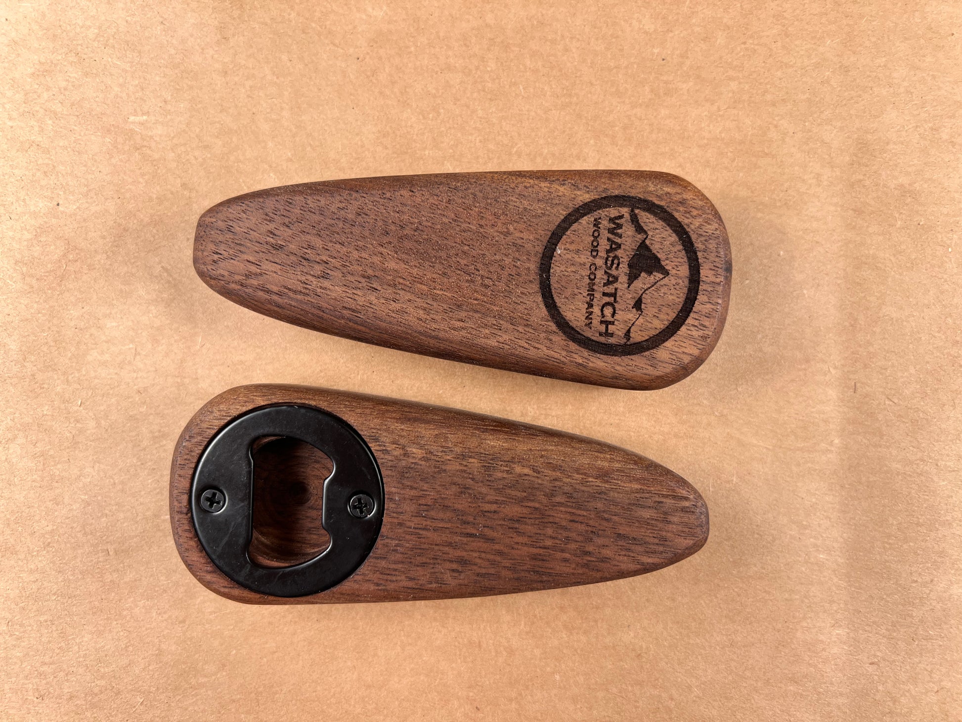 Walnut Bottle Opener