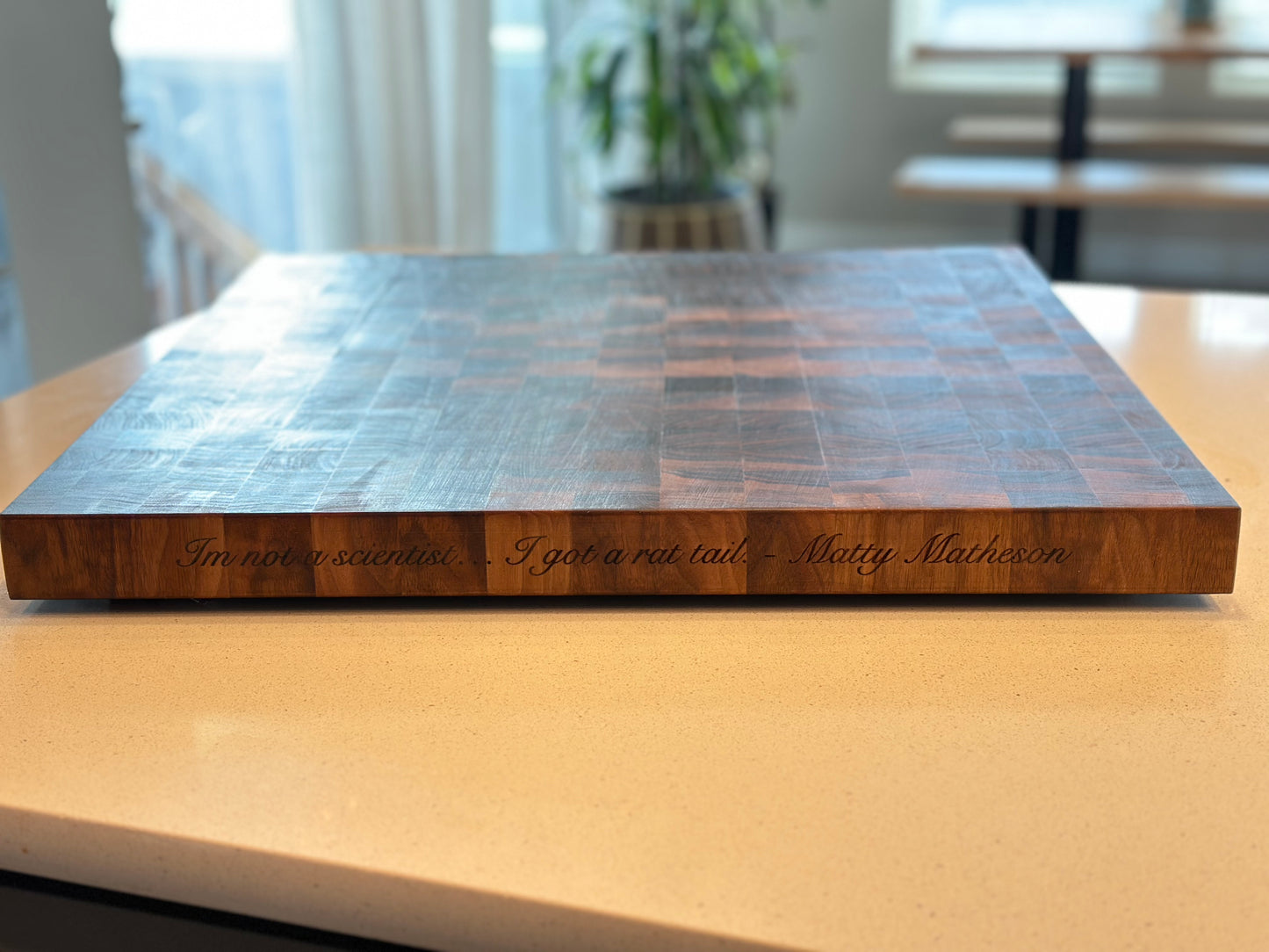 Endgrain Walnut Cutting Board