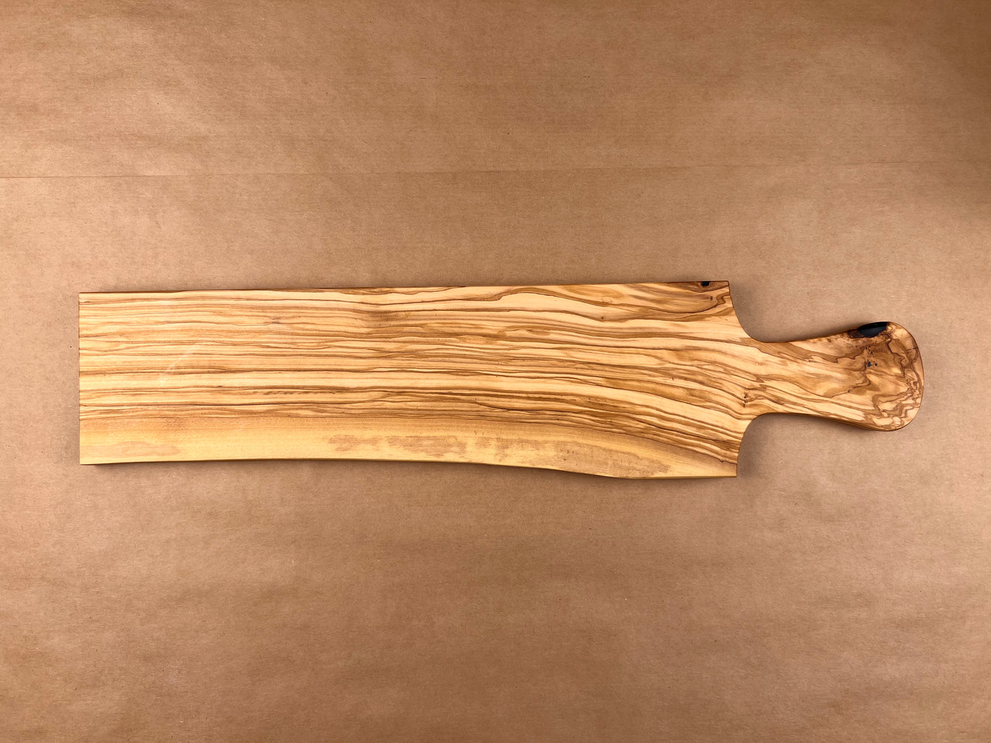 Olive Serving Paddle (Live Edge) - Large