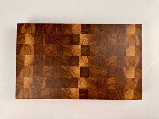 End Grain Walnut Cutting Board - Small