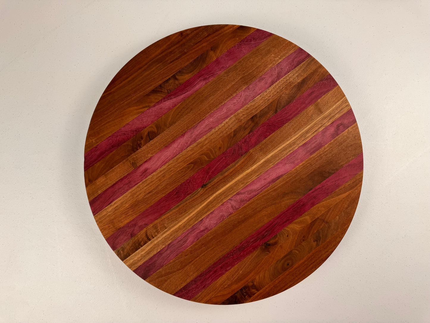 Walnut and Purple Heart Platter - Large