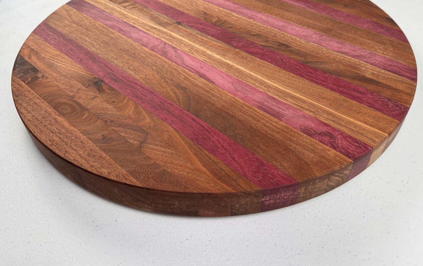 Walnut and Purple Heart Platter - Large