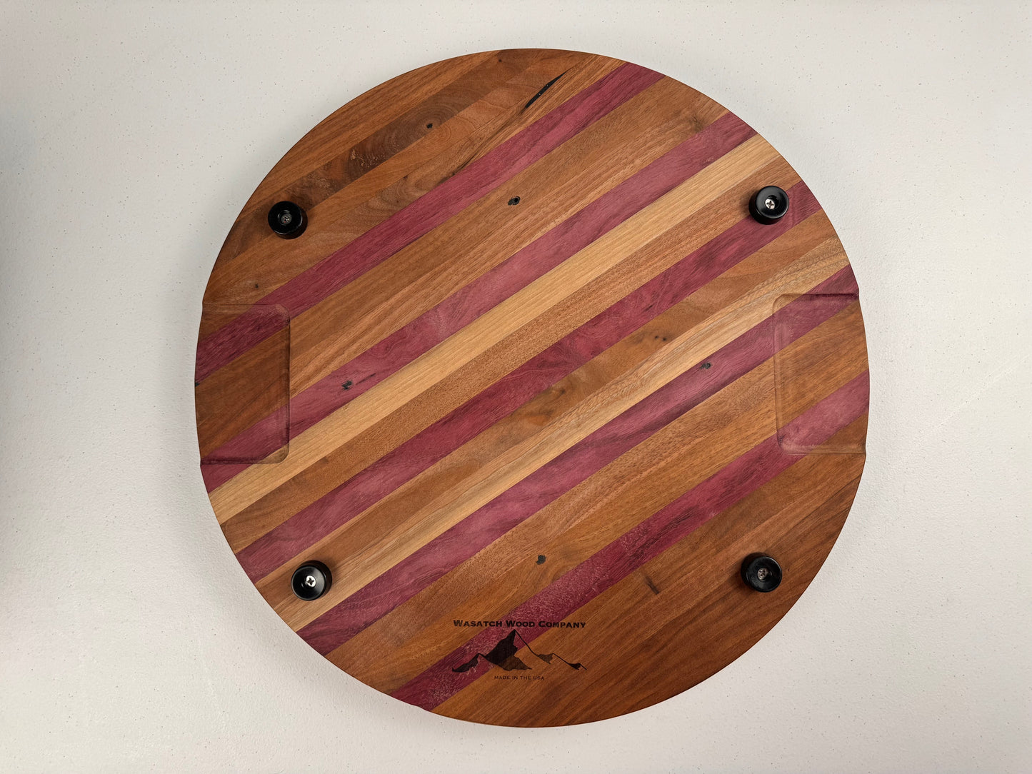 Walnut and Purple Heart Platter - Large