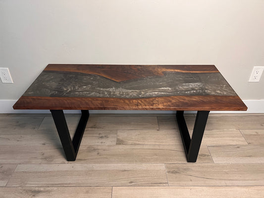 Walnut/Epoxy Coffee Table