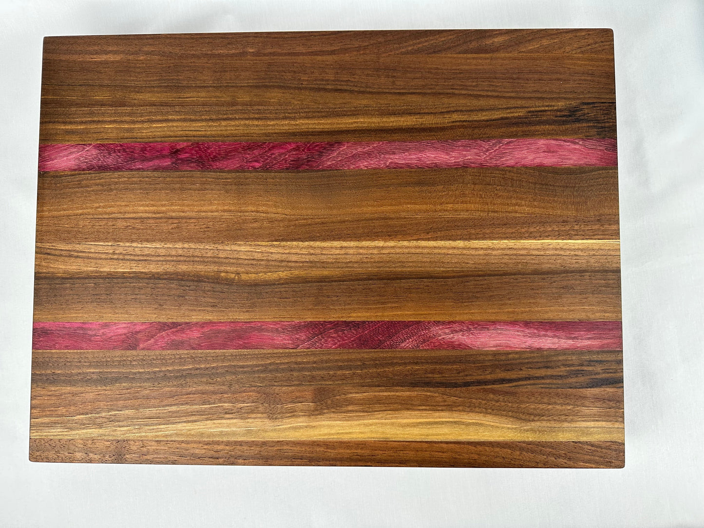 Walnut/Purple Heart Cutting Board - Medium