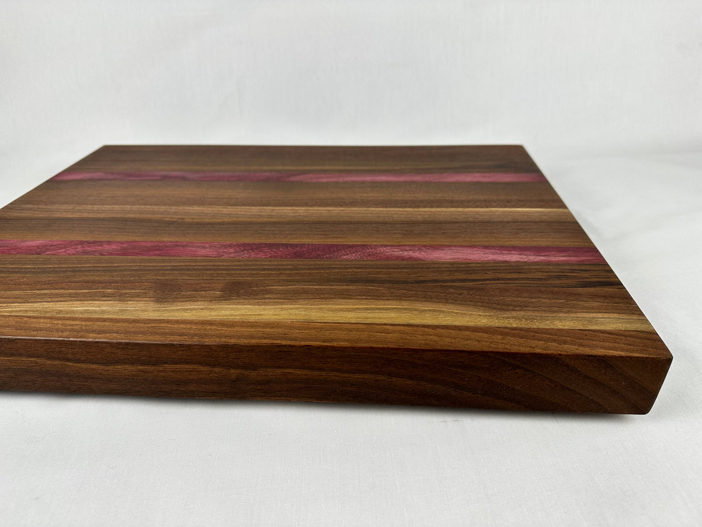 Walnut/Purple Heart Cutting Board - Medium