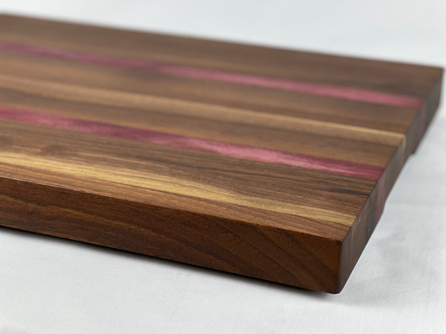 Walnut/Purple Heart Cutting Board - Medium