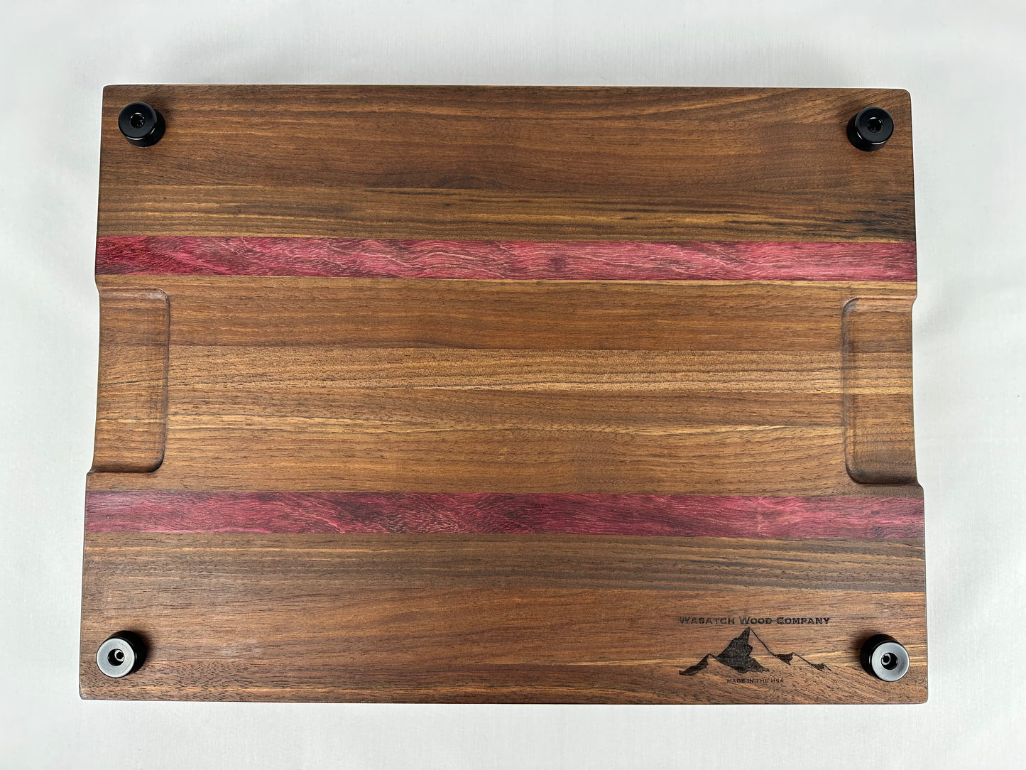 Walnut/Purple Heart Cutting Board - Medium