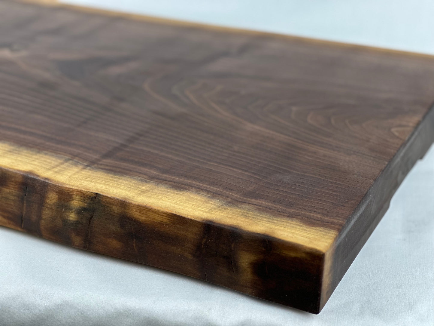 Live Edge Walnut Cutting Board - Large