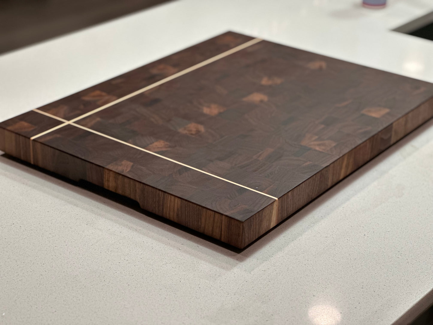 Endgrain Walnut Cutting Board