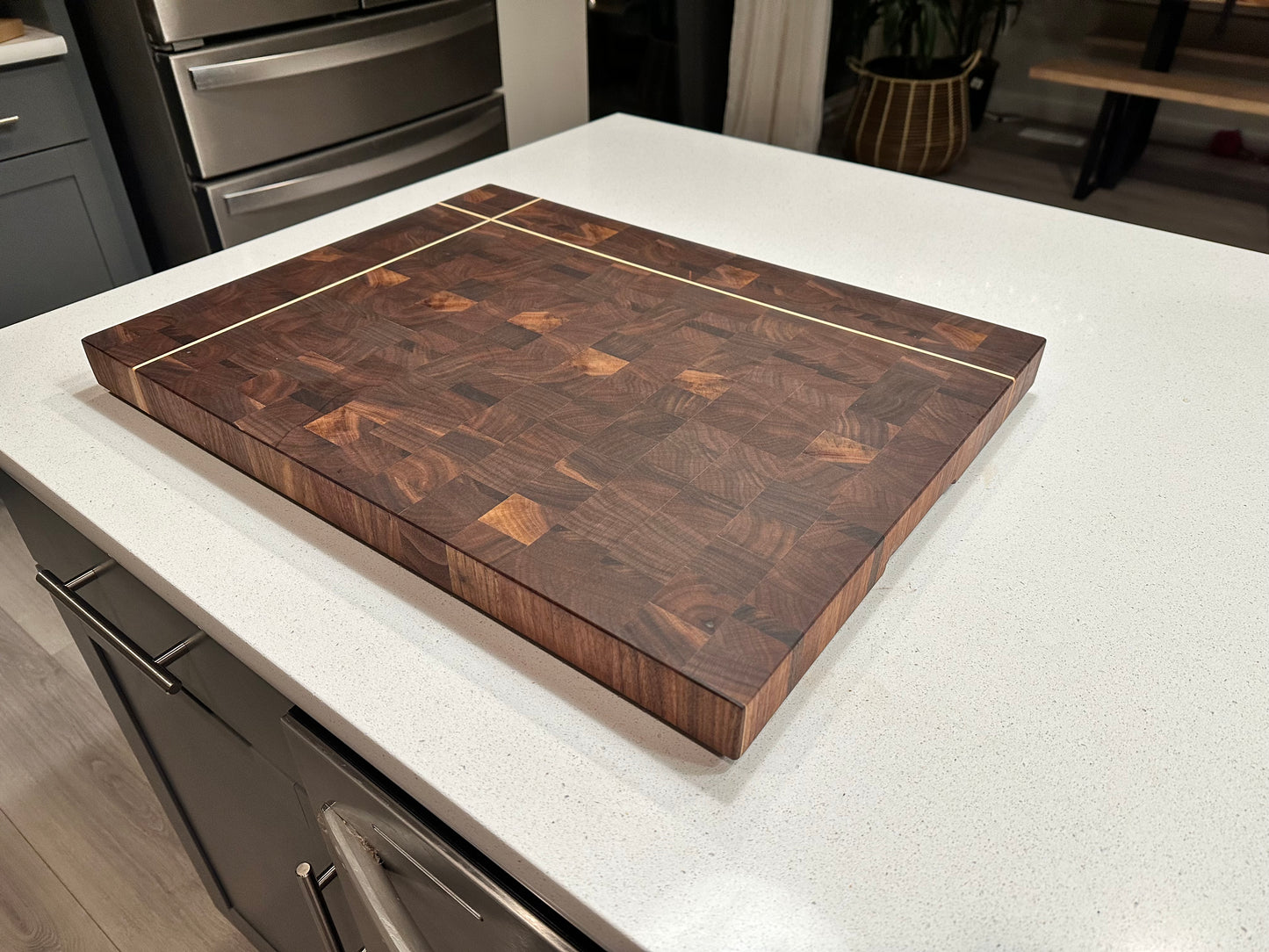 Endgrain Walnut Cutting Board