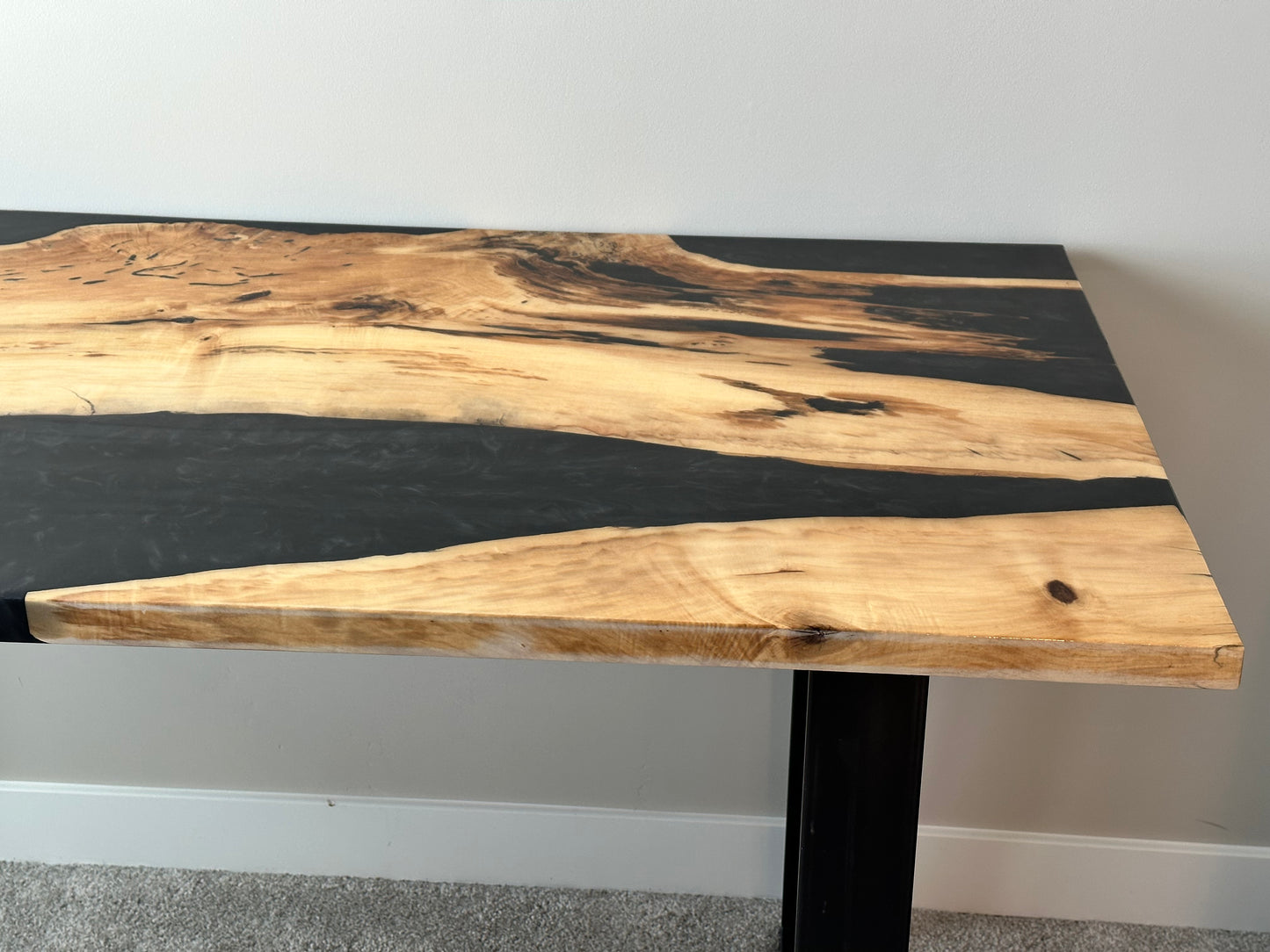 Boxelder Maple & Epoxy Table