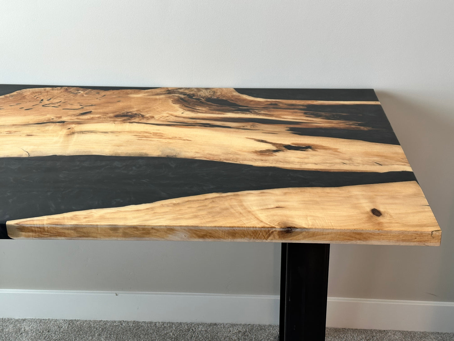 Boxelder Maple & Epoxy Table