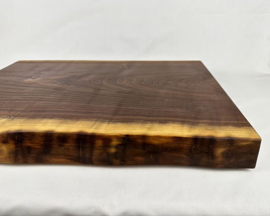 Live Edge Walnut Cutting Board - Large