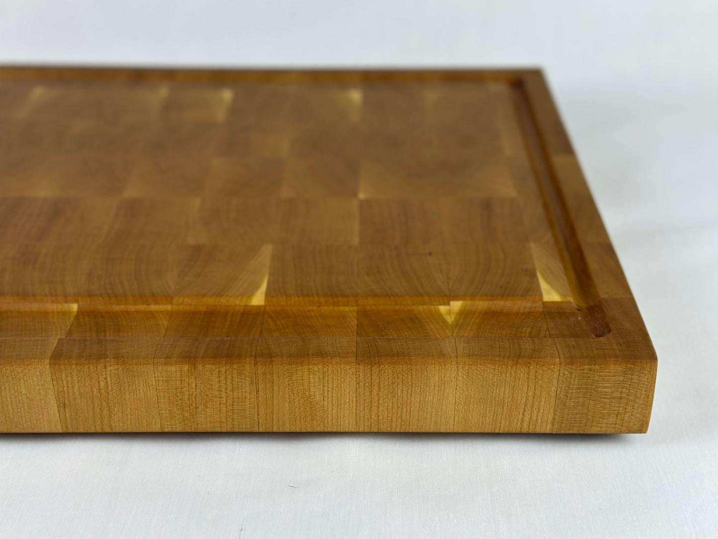 End Grain Cherry Cutting Board - Medium